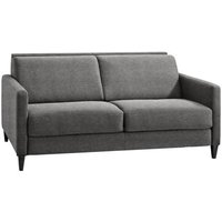 Canapé convertible rapido oslo tweed gris silver couchage 140*197*14cm sommier lattes renatonisi 20100868119